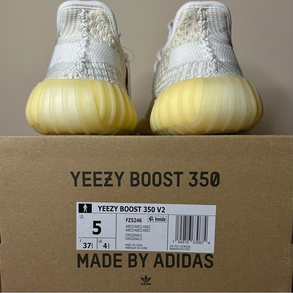 Yeezy | Adidas Yeezy Boost 350 V2 Natural (5M/6W) - Picture 10 of 16
